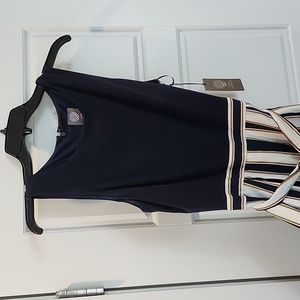 Vince Camuto jumper Capri culotte size 10 with belt, super cute